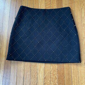Club Monaco Beaded Mini Skirt
